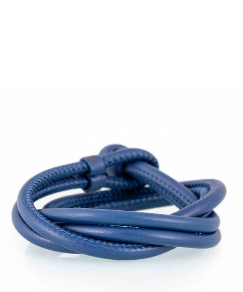 Leather Bracelet Blue