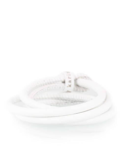 Leather Bracelet White