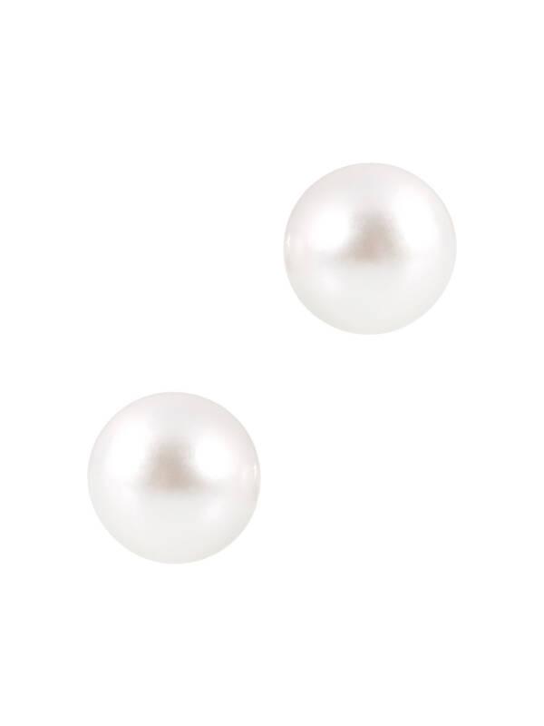 white south sea pearl earrings