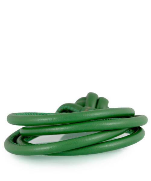Leather Bracelet Pine Green