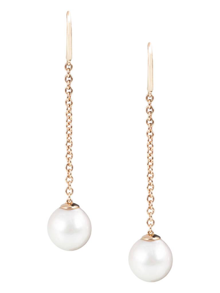 White South Sea Pearl Earrings - KARINE PARRAS