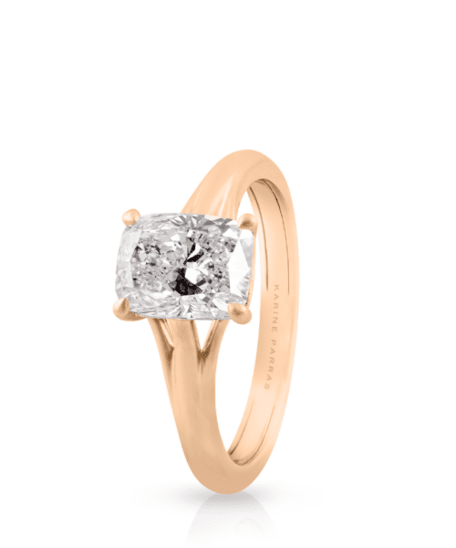 Kihlasõrmus Kuningakroonlõikeline Teemant