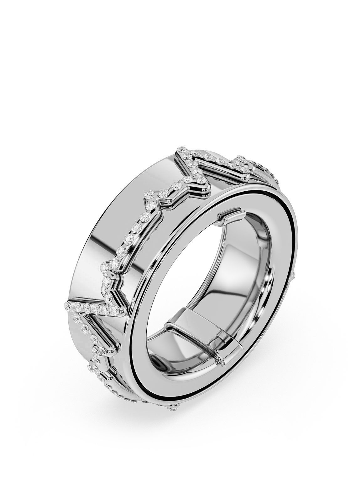 KoveR "Perfect Heartbeat" in White Gold