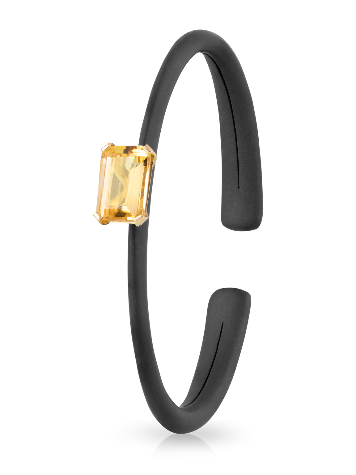 Titanium & Beryl Bracelet in Black